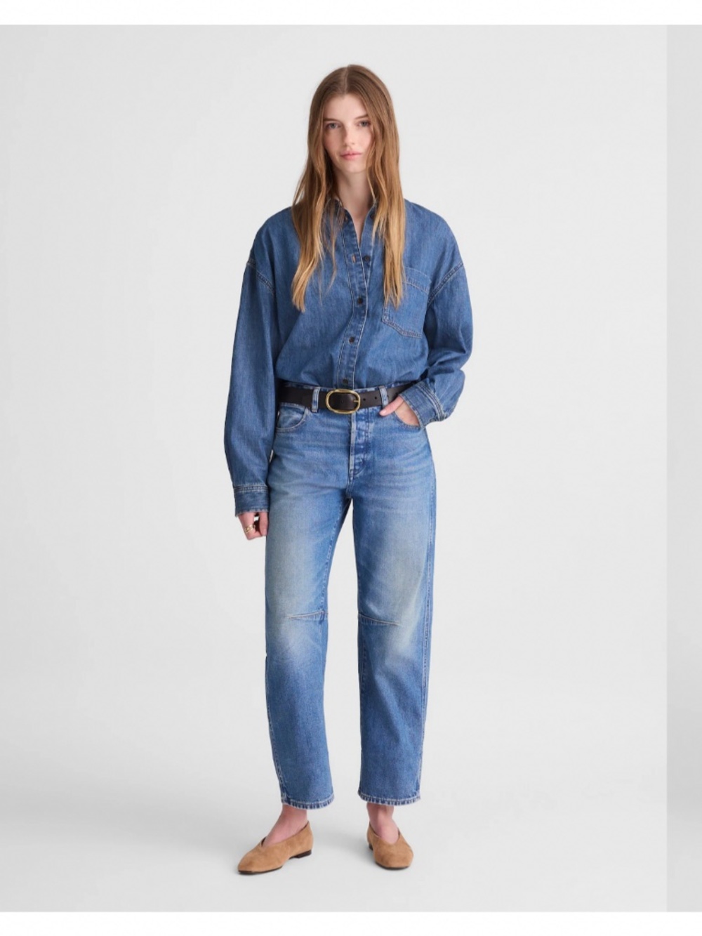 Madewell Darted Barrel